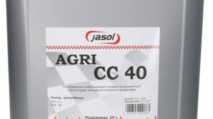 Ulei Motor RWJ Jasol Agri CC 40 20L JAS. AGRI CC 40 20L