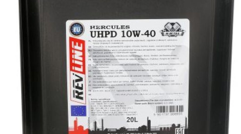 Ulei Motor RWJ Rev Line Hercules UHPD 10W-40 20L