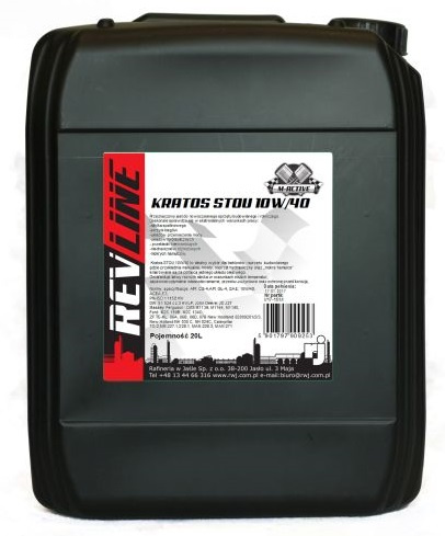 Ulei Motor RWJ Rev Line Kratos STOU 10W-40 20L
