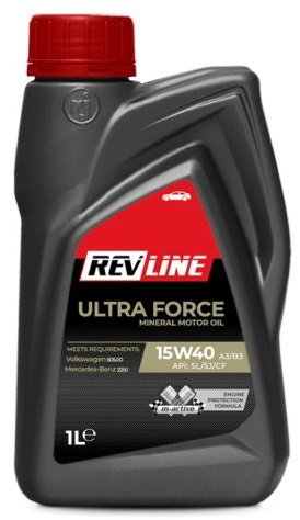Ulei Motor RWJ Rev Line Ultra Force 15W-40 1L MINERAL 15W40 1L