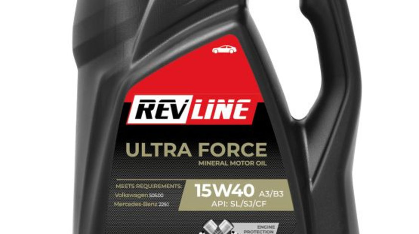 Ulei Motor RWJ Rev Line Ultra Force 15W-40 4L MINERAL 15W40 4L