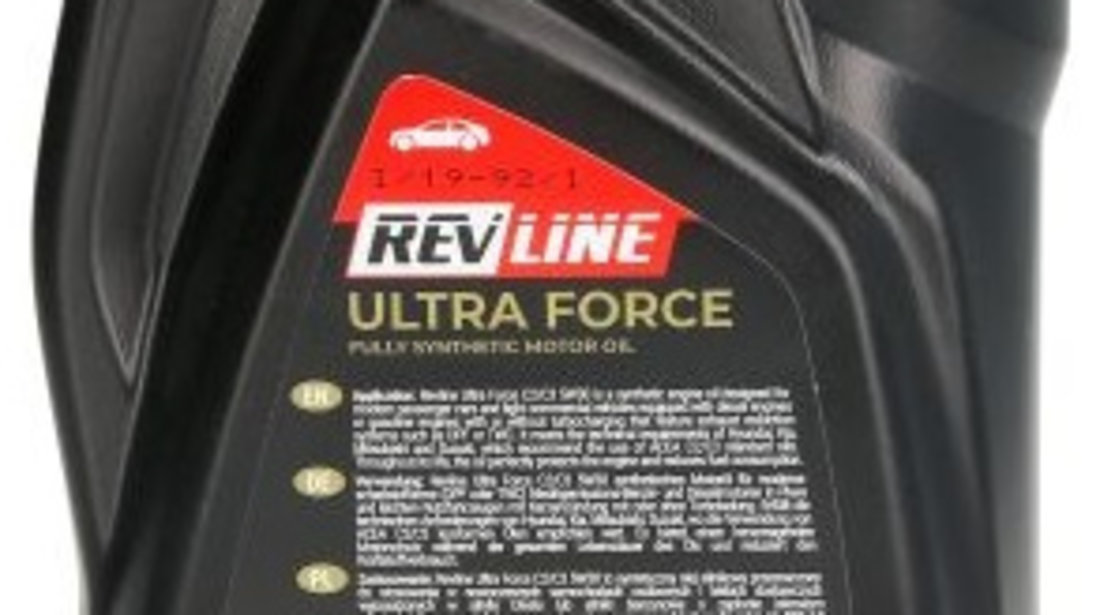 Ulei Motor RWJ Rev Line Ultra Force 5W-30 1L ULTRA F. C2/C3 5W30 1L