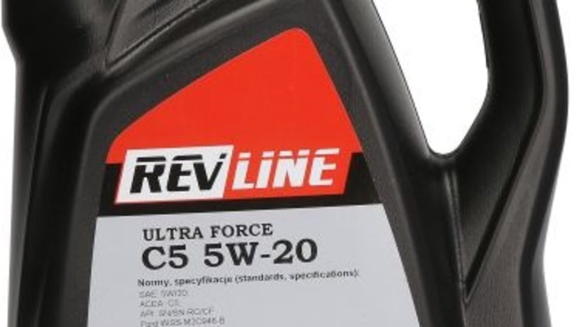 Ulei Motor RWJ Rev Line Ultra Force C5 5W-20 4L