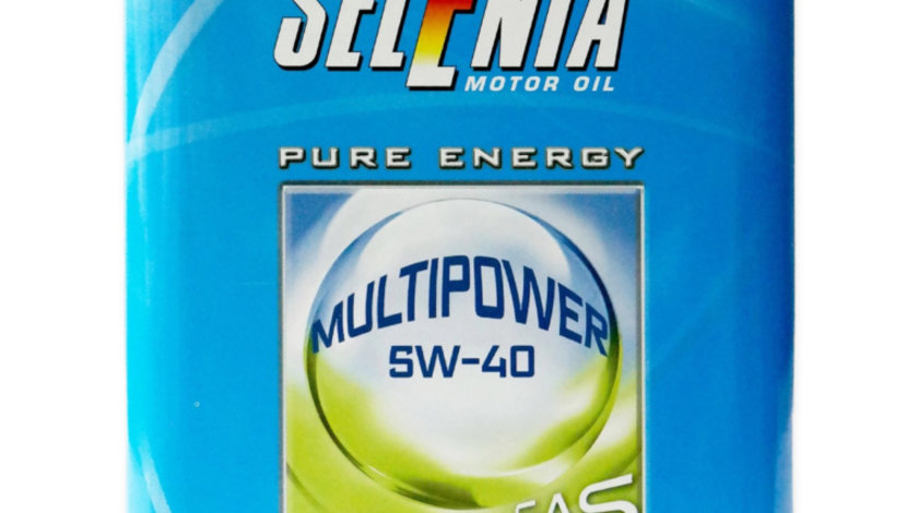 Ulei Motor Selenia Pure Energy Multipower Gas 5W-40 Metal 2L