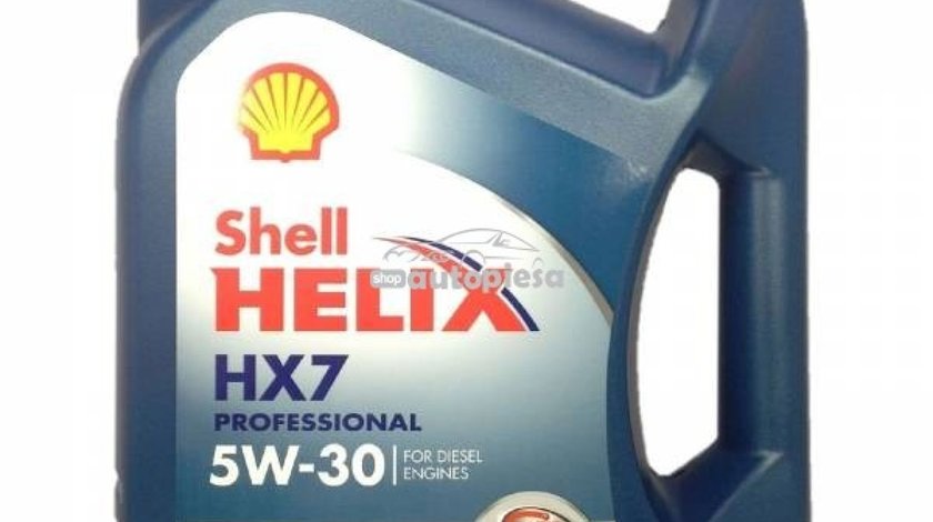 Ulei motor SHELL Helix HX7 Professional AV diesel 5W30 5L SHEN0084 - produs NOU