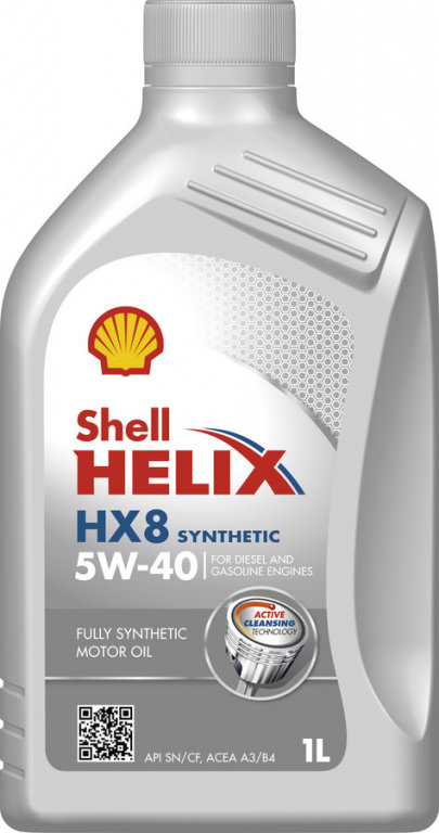 Ulei Motor Shell Helix HX8 Synthetic 5W-40 1L