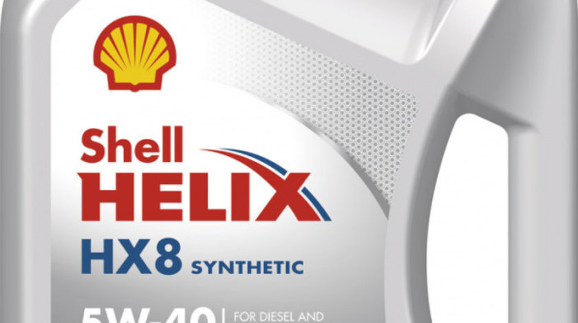 Ulei Motor Shell Helix HX8 Synthetic 5W-40 4L