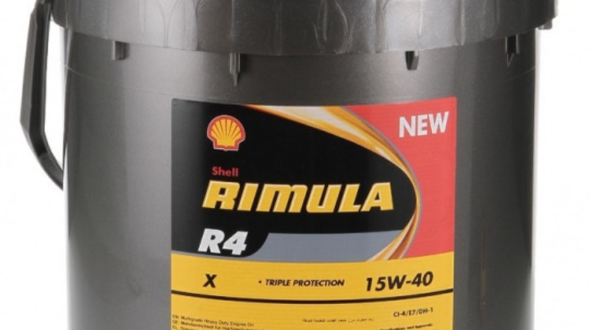 Ulei Motor Shell Rimula R4 X 15W-40 20L