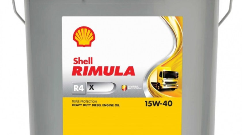 Ulei Motor Shell Rimula R4 X 15W-40 20L