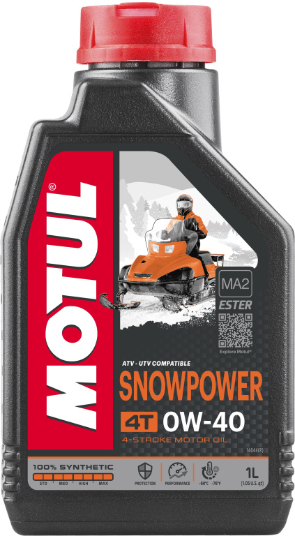 Ulei Motor Snowmobil Motul Snowpower 4T 0W-40 1L 105891