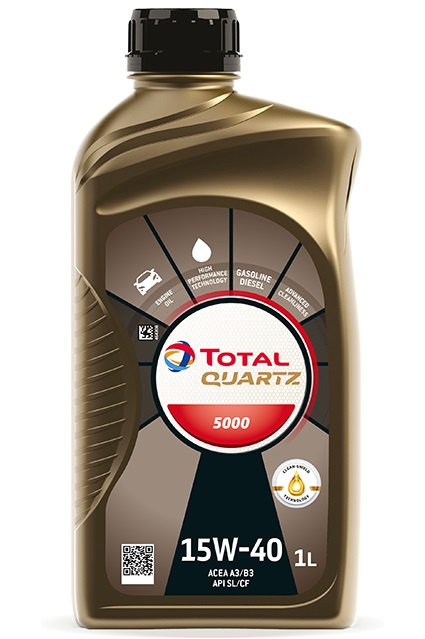 Ulei Motor Total Quartz 5000 15W-40 1L