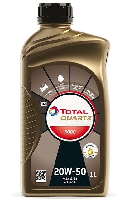 Ulei Motor Total Quartz 5000 20W-50 1L