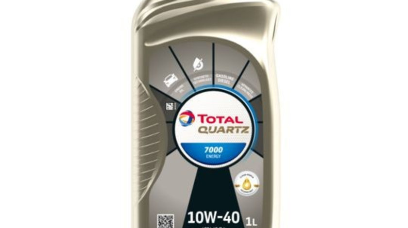 Ulei motor TOTAL Quartz 7000 Energy 10W40 1L 168832 piesa NOUA