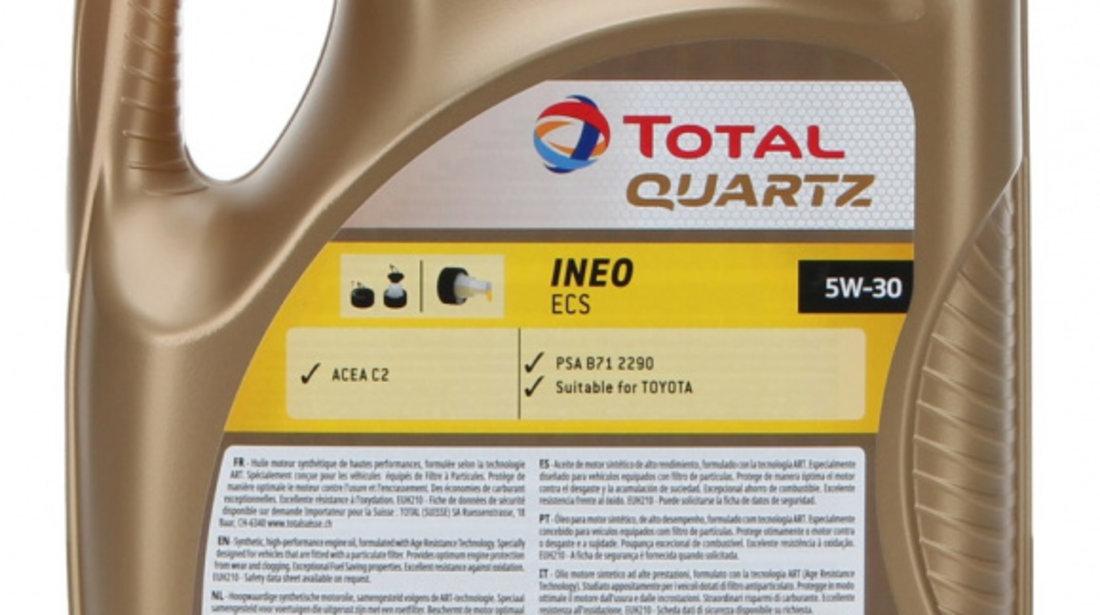 Ulei Motor Total Quartz Ineo Ecs 5W-30 5L