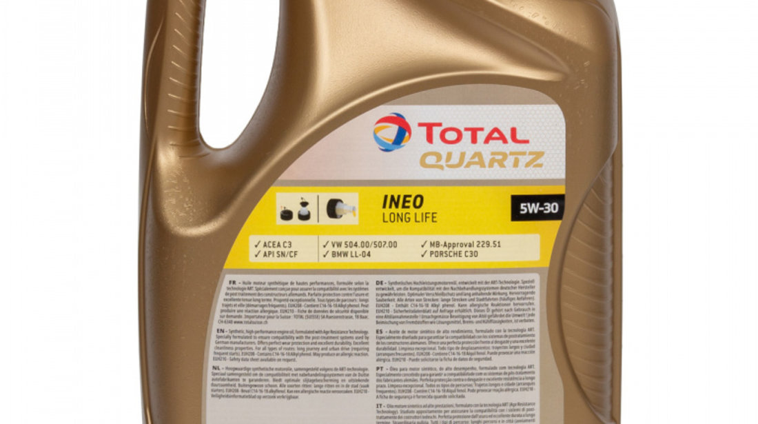 Ulei Motor Total Quartz Ineo Long Life 5W-30 5L