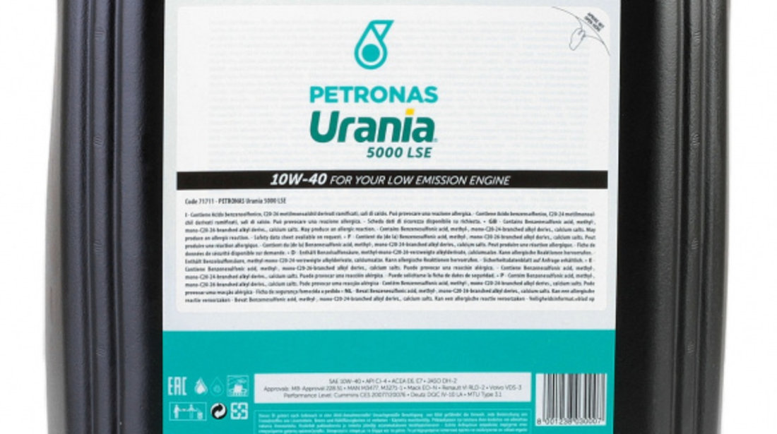 Ulei Motor Urania 5000 LSE 10W-40 20L FSEL71711RK1EU