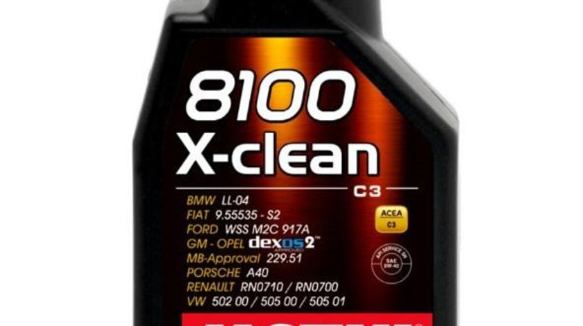 Ulei motul, 8100, x-clean, 5w-40, 1l UNIVERSAL Universal 5W40