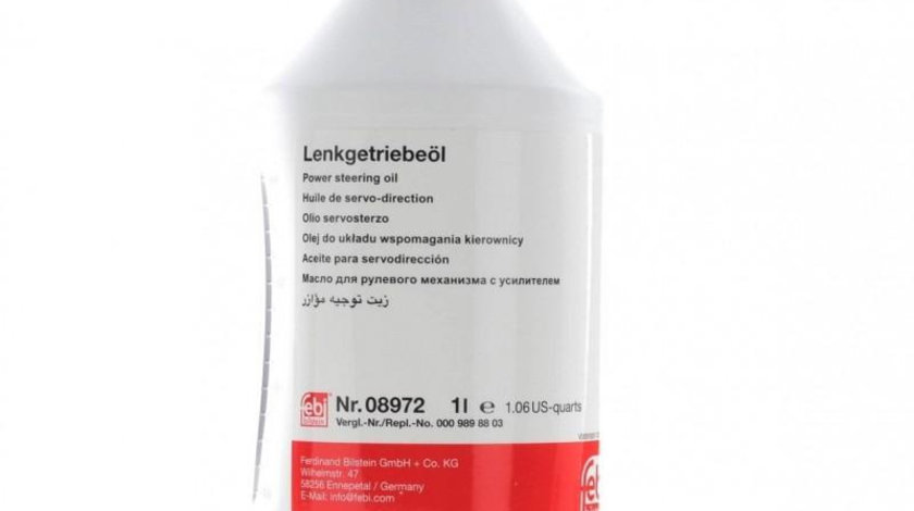 Ulei servodirectie galben 1l UNIVERSAL Universal 08972