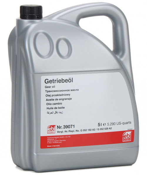Ulei Transmisie Automata Ambreiaj Dublu DSG Febi ATF Automatikgetriebeöl Galben 5L 39071