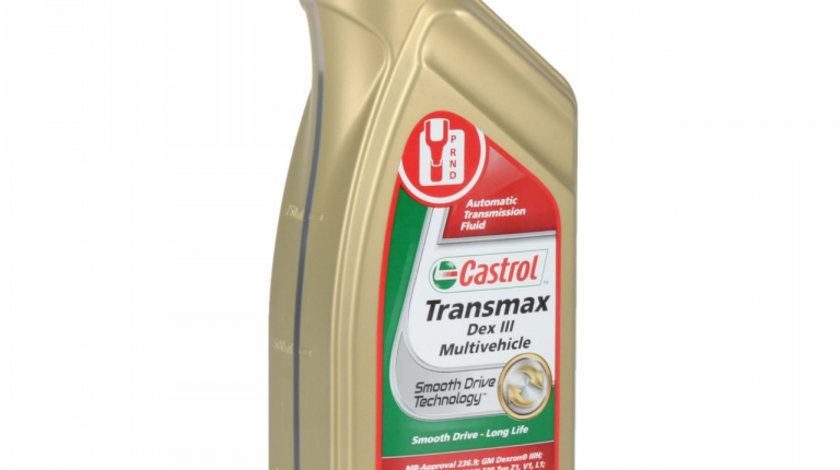 Ulei transmisie automata Castrol Transmax Dex III Multivehicle 1L