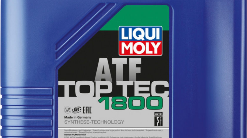 Ulei transmisie automata Liqui Moly Top Tec ATF 1800 20L 3688