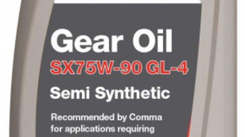 Ulei transmisie manuala Comma Gear Oil SX75-90 GL-4 1L