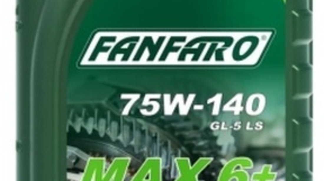 Ulei Transmisie Manuala Fanfaro 75W140 MAX6 PLUS 1L