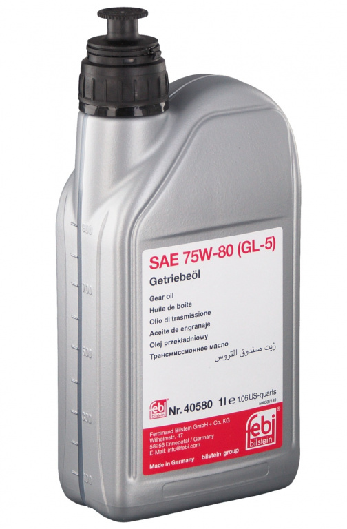 Ulei Transmisie Manuala Febi 75W-80 Galben API GL-5 1L 40580