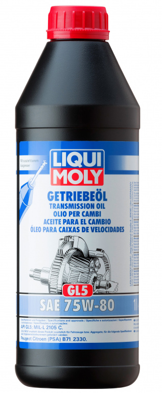 Ulei Transmisie Manuala Liqui Moly GL 5 SAE 75W-80 1L 20463