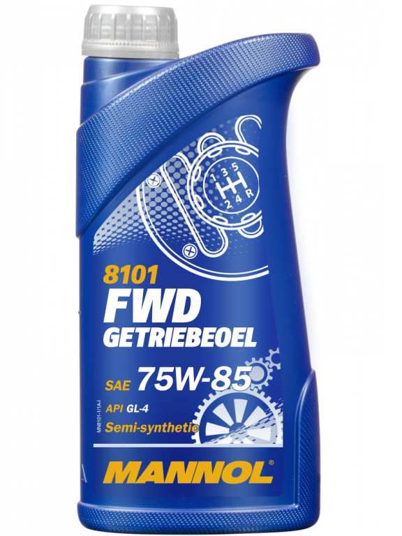 Ulei Transmisie Manuala Mannol FWD Getribeoel 75W-85 GL-4 1L MN8101-1