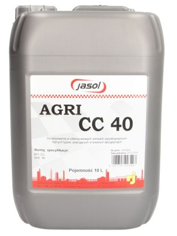 Ulei Transmisie Manuala RWJ Jasol Agri CC 40 10L JAS. AGRI CC 40 10L