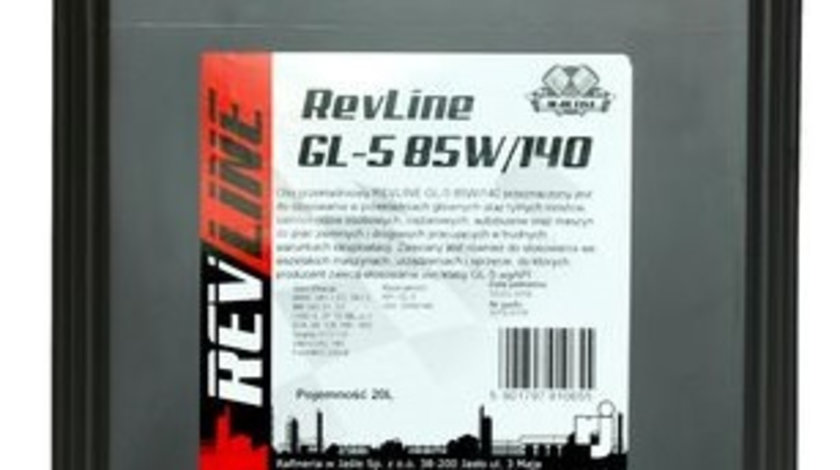 Ulei Transmisie Manuala RWJ Rev Line REV. GL-5 85W140 20L