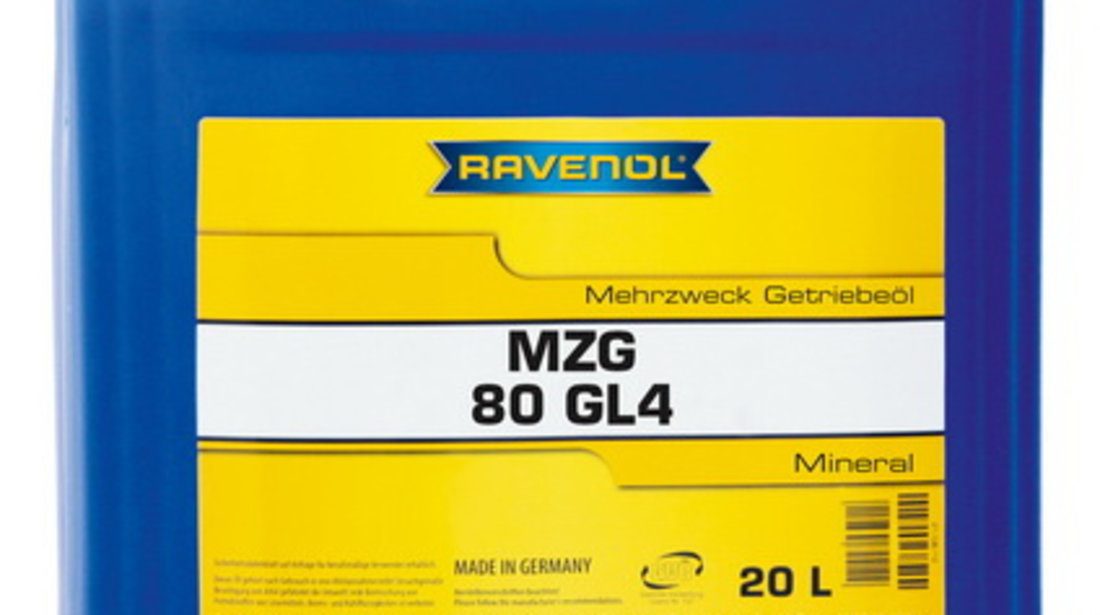 Ulei transmisie RAVENOL MZG SAE 80 20L cod intern: RAV MZG SAE 80 20L