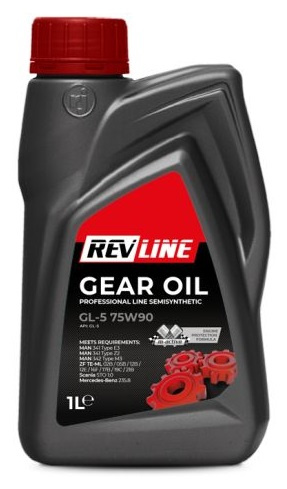 Ulei Transmisie RWJ Rev Line 75W-90 GL-5 1L REV. SEM. GL-5 75W90 1L