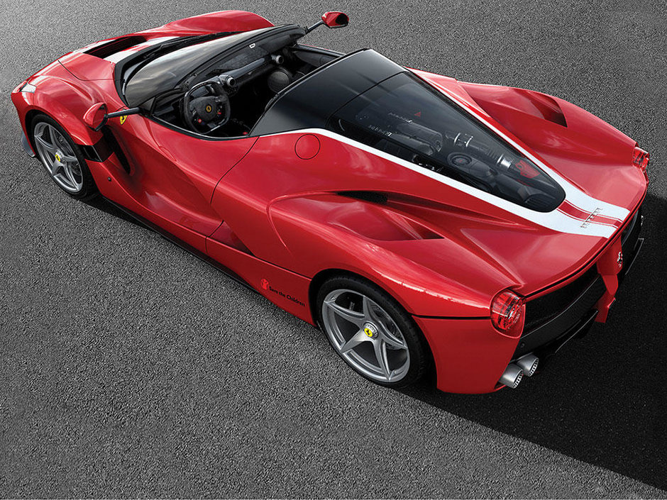 Ultimul Ferrari LaFerrari Aperta