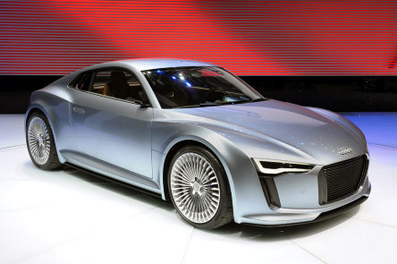 Un al doilea Audi e-tron Concept a surprins Detroitul!
