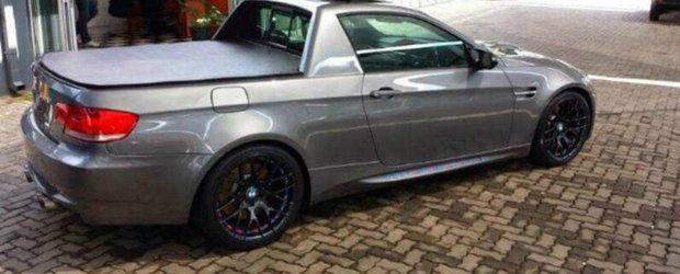 Un altfel de tuning: BMW M3 Coupe transformat in... M3 Pick-Up