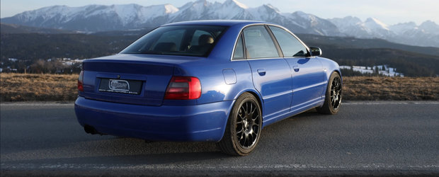 Un Audi din '98 e sleeper-ul perfect. Are 1040 de cai si face suta in doar 2.3 secunde