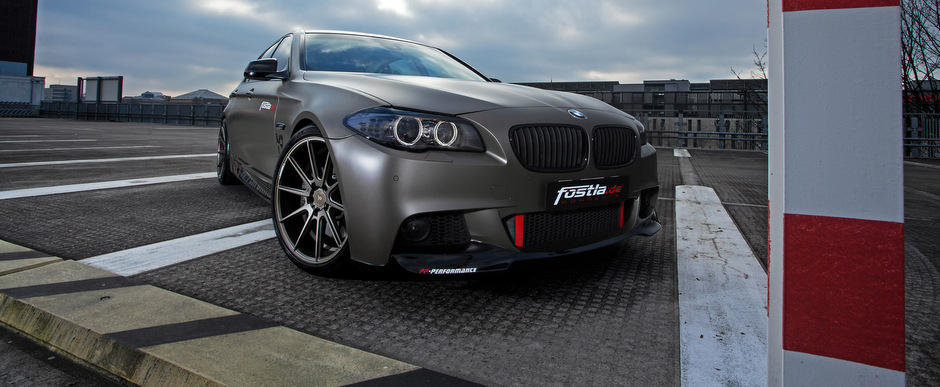 Un BMW 550i cu 570 CP sub capota, de la Fostla si PP Performance