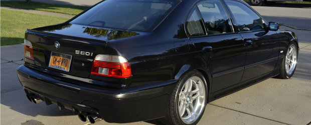Un BMW E39 cu motor de 6 litri e de vanzare pe eBay. Cat costa masina bavareza