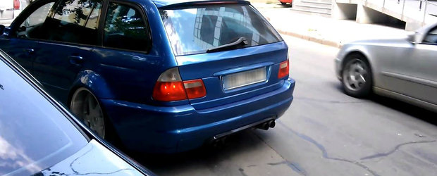 Un BMW M3 break de 800 cp din Braila este cu adevarat un monstru