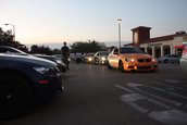 Un BMW M3 E92 portocaliu mat, gata de Halloween