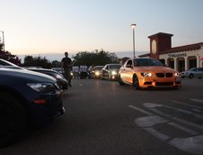 Un BMW M3 E92 portocaliu mat, gata de Halloween