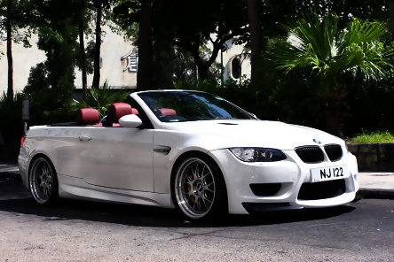 Un BMW M3 E93 gata de vacanta