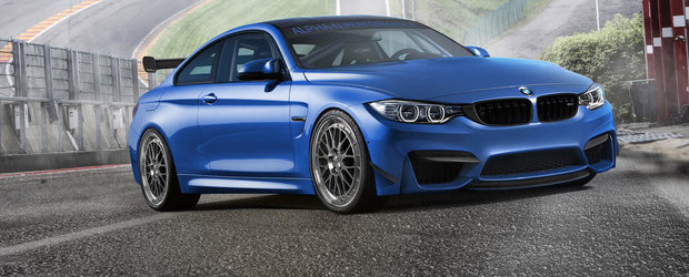 Un BMW M4 modificat special pentru circuit, de la Alpha-N Performance