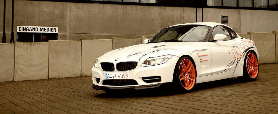 Un BMW Z4 cu motor de M550d si piese de M3, de la AC Schnitzer