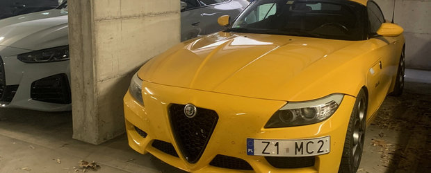 Un BMW Z4 din Polonia se crede Alfa Romeo. FOTO ca sa te convingi si singur