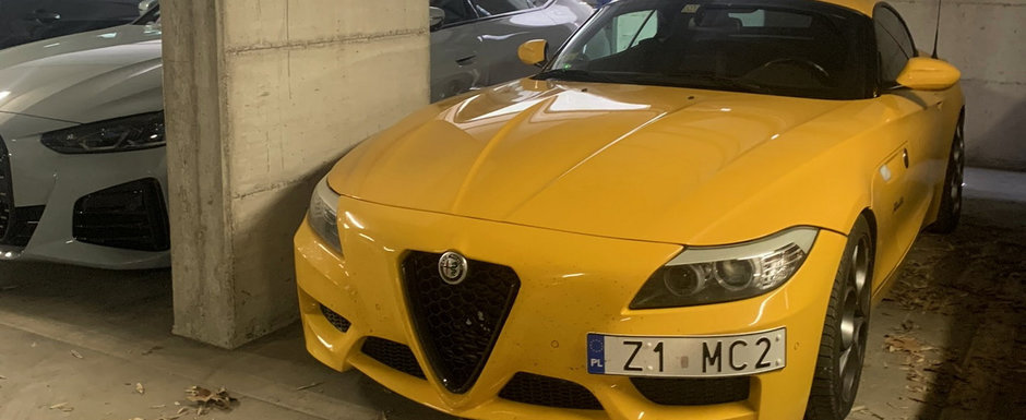 Un BMW Z4 din Polonia se crede Alfa Romeo. FOTO ca sa te convingi si singur