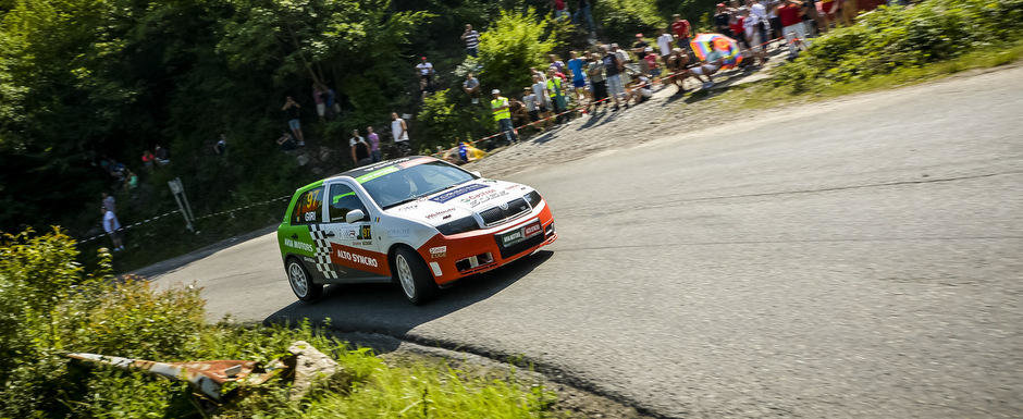 Un campion national de raliuri pe Valea Domanului Un campion national de raliuri pe Valea Domanului