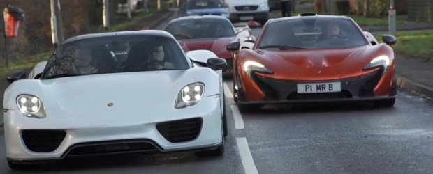 Un colectionar englez cumpara LaFerrari, 918 Spyder si un McLaren in aceeasi zi